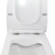 Qtap Унітаз підвісний Crow безобідковий з сідінням Soft-close QT05335170W