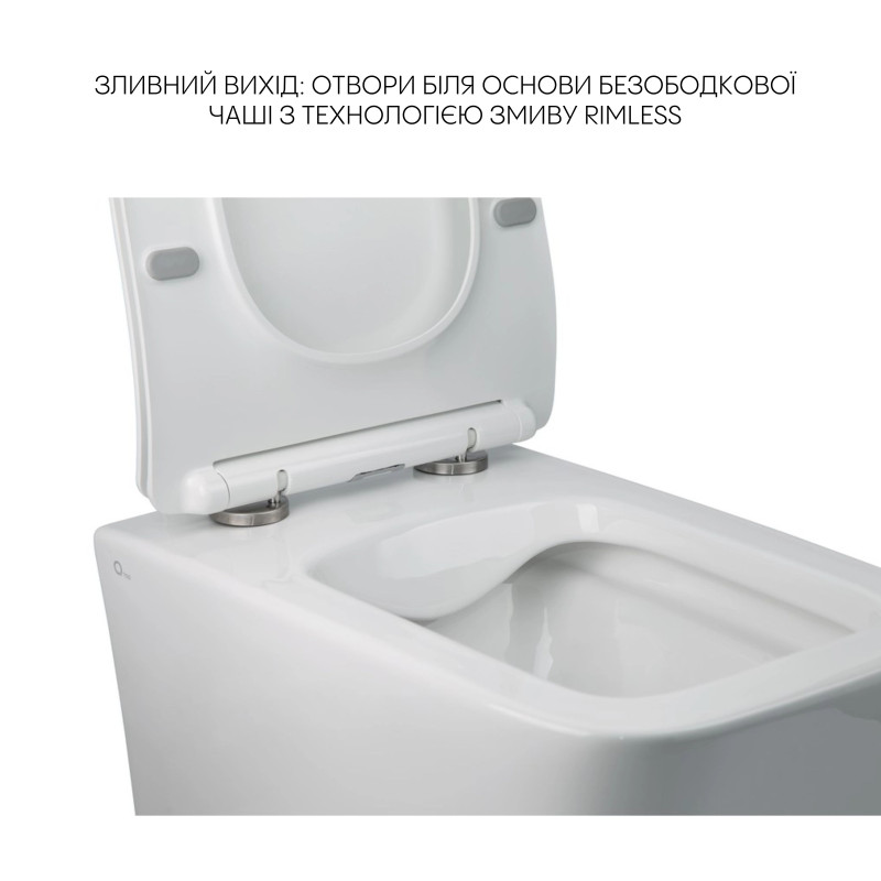 Qtap Комплект Crow 2 в 1: унітаз підвісний Rimless + біде підвісне