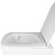 Qtap Унітаз підвісний Crow безобідковий з сідінням Soft-close QT05335171W