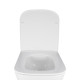 Qtap Унітаз підвісний Crow безобідковий з сідінням Soft-close QT05335171W
