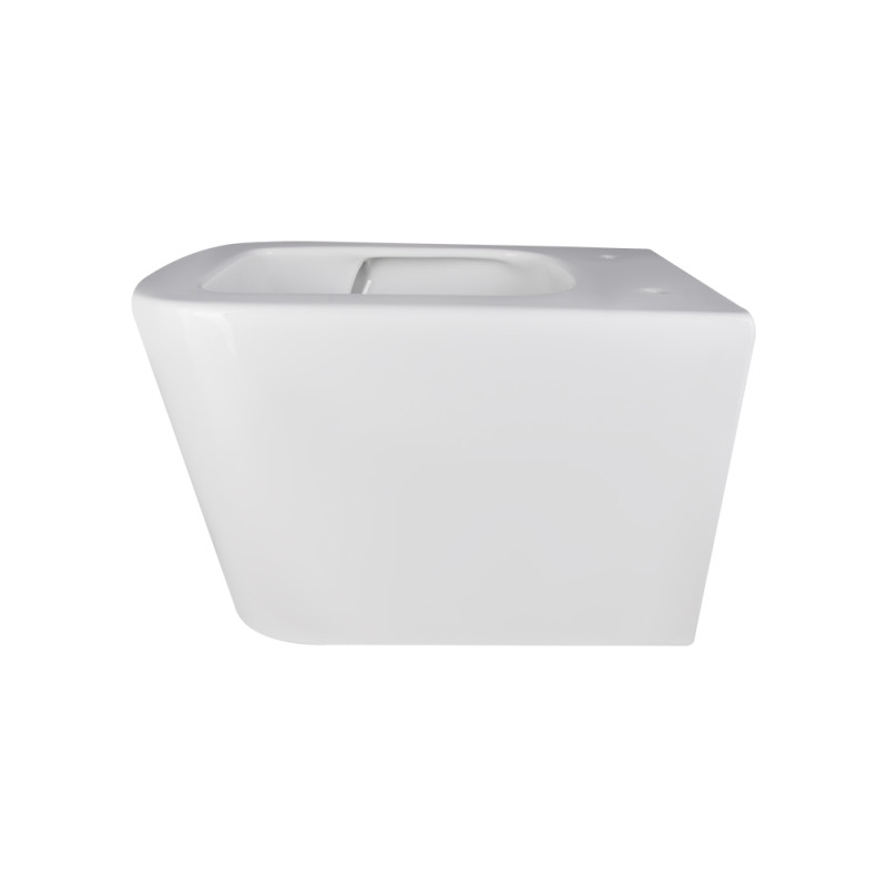 Qtap Унітаз підвісний Crow безобідковий з сідінням Soft-close QT05335171W