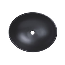 Qtap Раковина-чаша Dove 410х335х145 Matt black QT063078MBMBN