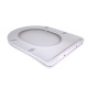 Сидіння для унітаза підлогового (Dove) 425×363×30 мм, White, з мікроліфтом, Slim Duroplast, Quick Release QT06228380BW3 Qtap SD00053462