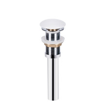 Qtap Донний клапан для раковини PU02 70х70х227.5 White