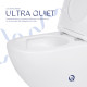 Qtap Унітаз підвісний Jay безобідковий з сідінням Soft-close QT07335175W