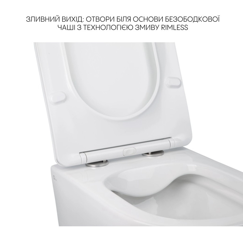 Qtap Комплект Jay 2 в 1: унітаз підвісний Rimless + біде підвісне