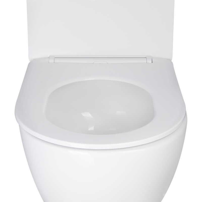 Qtap Унітаз підвісний Jay безободковий Ultra Quiet з сидінням Soft-close QT07335177W