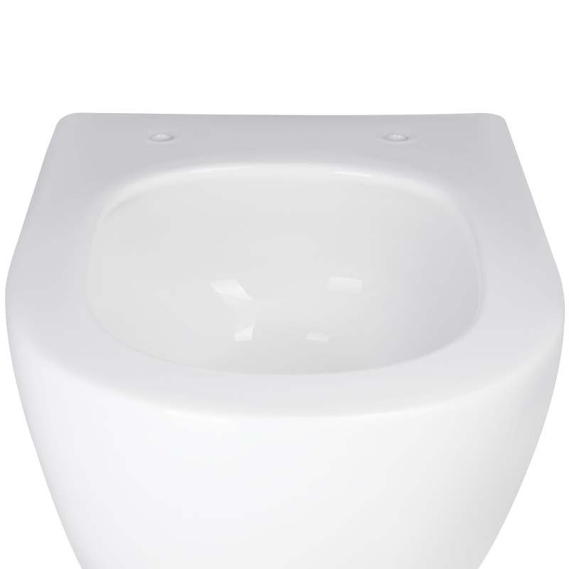 Qtap Унітаз підвісний Jay безободковий Ultra Quiet з сидінням Soft-close QT07335177W