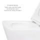 Qtap Акційний набір: Унітаз підвісний Jay Ultra Quiet QT07335177W 485х360х320 + Tern Ultra Quiet QT17332303ASW 490x365x325