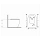Біде підлогове Qtap Jay 560х360х410 мм, White QT07443375W SD00054234