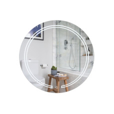 Qtap Дзеркало Jay N R590 з LED-підсвічуванням Touch, димер, рег. яскравості QT07782504W