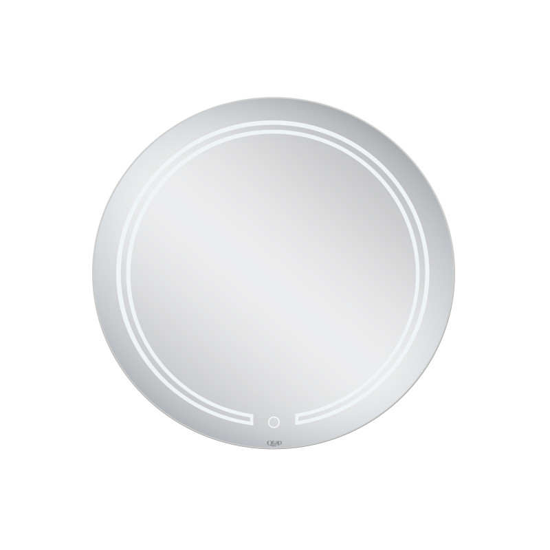 Qtap Дзеркало Jay N R590 з LED-підсвічуванням Touch, димер, рег. яскравості QT07782504W