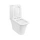 Qtap Унитаз-компакт Kalao безобидковый с сиденьем Soft-close QT08221213AW
