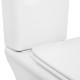 Qtap Унитаз-компакт Kalao безобидковый с сиденьем Soft-close QT08221213AW