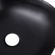 Qtap Раковина-чаша Kolibri 410x410x150 Matt black QT10112144MBMBN