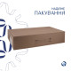Комплект Qtap Kolibri: Раковина накладна 425x425x140 мм, White, квадратна + Донний клапан Pop-up PU02 SD00054592