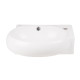 Qtap Раковина Leo 430x290x140 White QT11115011RWN