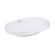 Qtap Раковина Leo 590x400x170 White з донним клапаном QT11114028W