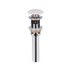 Qtap Раковина Leo 590x400x170 White з донним клапаном QT11114028W