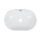 Qtap Раковина Leo 590x400x170 White QT11114028WN