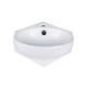 Qtap Раковина Leo 390x365x130 White QT11115010WN