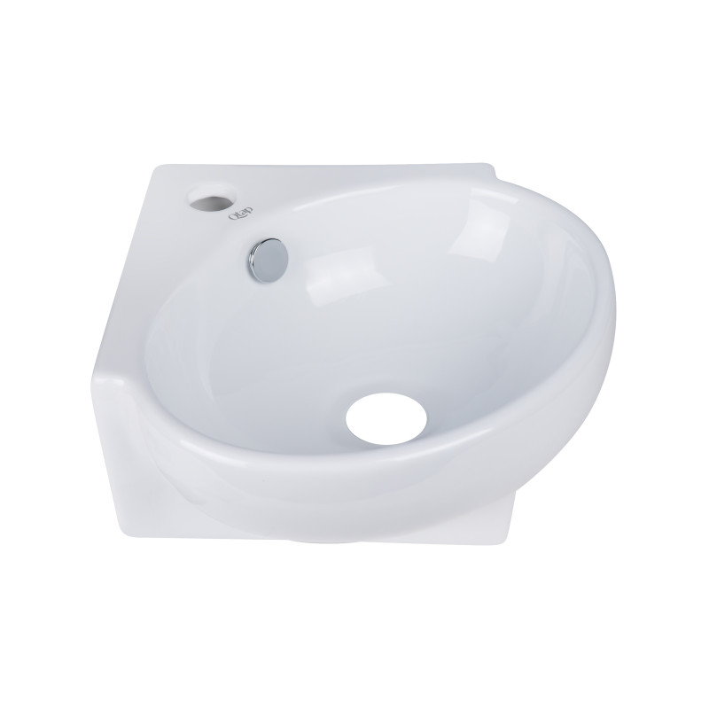 Qtap Раковина Leo 390x365x130 White QT11115010WN