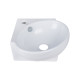 Qtap Раковина Leo 390x365x130 White QT11115010WN