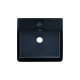 Qtap Раковина Nando LT 500х420х130 Matt black QT12112173SMBMBN
