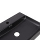 Qtap Раковина Nando LT 500х420х130 Matt black QT12112173SMBMBN