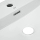 Qtap Комплект Nando LT: Раковина підвісна прамокутна 600х440х130 мм White + Донний клапан PU02O