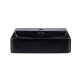 Qtap Раковина Nando LT 500х420х130 Matt black QT12112173SMBMBN