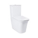 Qtap Унітаз-компакт Nando безобідковий з сидінням Soft-close QT12221222AW