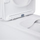 Qtap Унітаз-компакт Nando безобідковий з сидінням Soft-close QT12221222AW