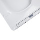 Qtap Унітаз-компакт Nando безобідковий з сидінням Soft-close QT12221222AW