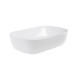 Qtap Комплект Robin: Раковина накладна прамокутна 610x400x145 мм White + Донний клапан PU02