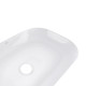 Qtap Комплект Robin: Раковина накладна прамокутна 610x400x145 мм White + Донний клапан PU02