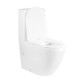 Qtap Унітаз-компакт Robin безобідковий з сидінням Soft-close QT13222141ARW