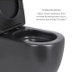 Qtap Акційний набір: Унітаз напольний Robin Ultra Quiet QT13226083AMB 660x360x855 Black + Біде напольне Robin QT13442141CMB 565x360x405 Black