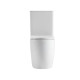 Qtap Унітаз підлоговий Robin New Ultra Quiet безобідковий з сидінням Soft-close WHITE QT13226083AW