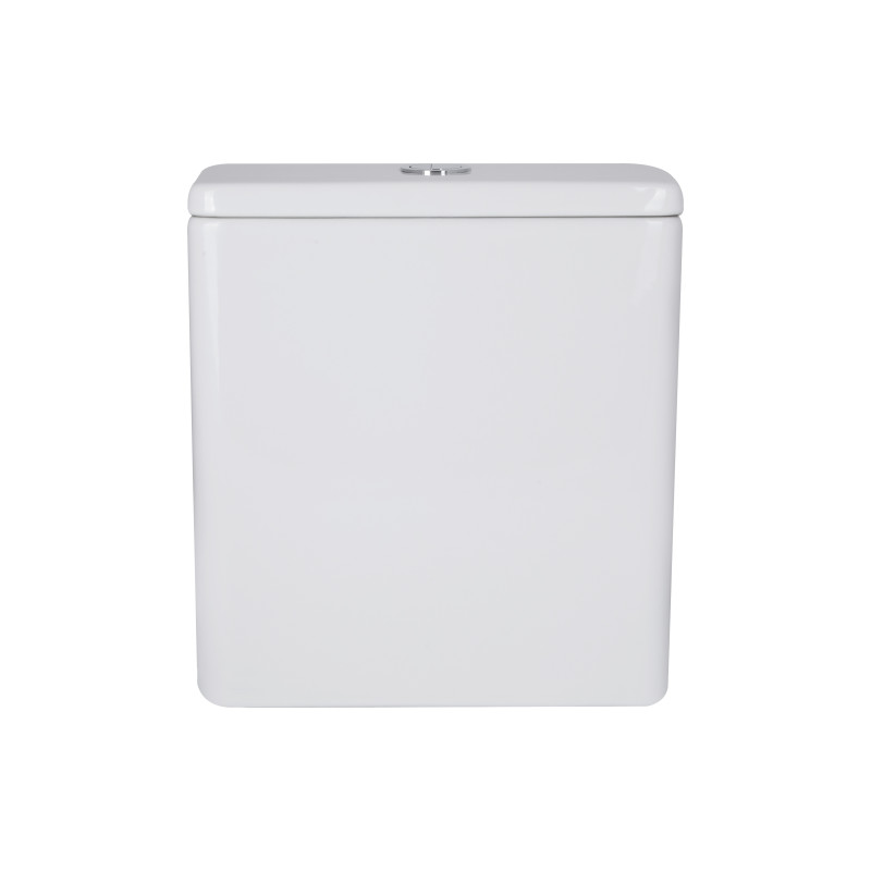 Qtap Унитаз-компакт Robin Ultra Quiet безободочный с сиденьем Soft-close QT13222128AUQ1W