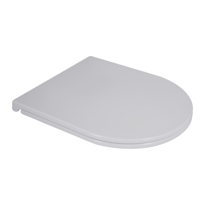 Qtap Унитаз-компакт Robin Ultra Quiet безободочный с сиденьем Soft-close QT13222128AUQ1W