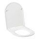 Qtap Унітаз підвісний Robin безобідковий з сідінням Soft-close QT1333046ENRW