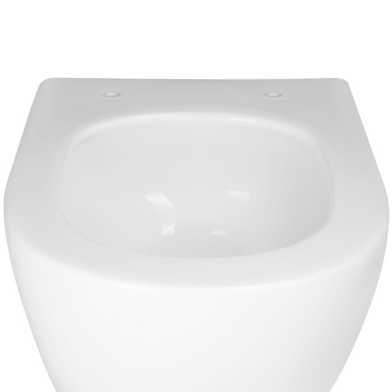 Qtap Унітаз підвісний Robin Mew безобідковий з сидінням Soft-close QT1333046EUQW