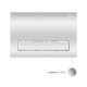 Готове рішення Qtap для ванної кімнати: підвісний унітаз Robin Ultra Quiet 490x365x325 + комплект інсталяції Nest 4 в 1 (лінійна клавіша Chrome) SD00051268