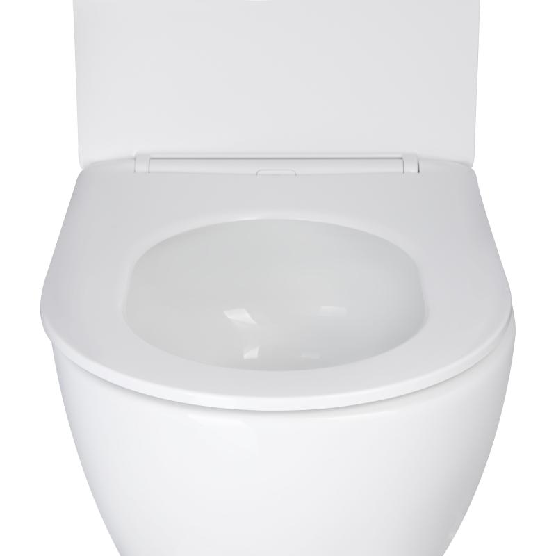 Qtap Унітаз підвісний Robin Mew безобідковий з сидінням Soft-close QT1333046EUQW