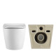 Qtap Унітаз підвісний Robin Ultra Quiet безобідковий з сідінням Soft-close 520x365x365 мм WHITE