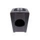 Qtap Біде підлогове Robin 565x360x405 Matt black QT13442141CMB