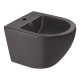 Qtap Підвісне біде Robin 495х370х325 Matt black (QT1355046FMB)