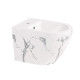Біде підвісне Qtap Robin 515x370x350 мм, Marble QT13551381GMR SD00054287