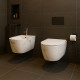 Біде підвісне Qtap Robin 515x370x350 мм, Marble QT13551381GMR SD00054287